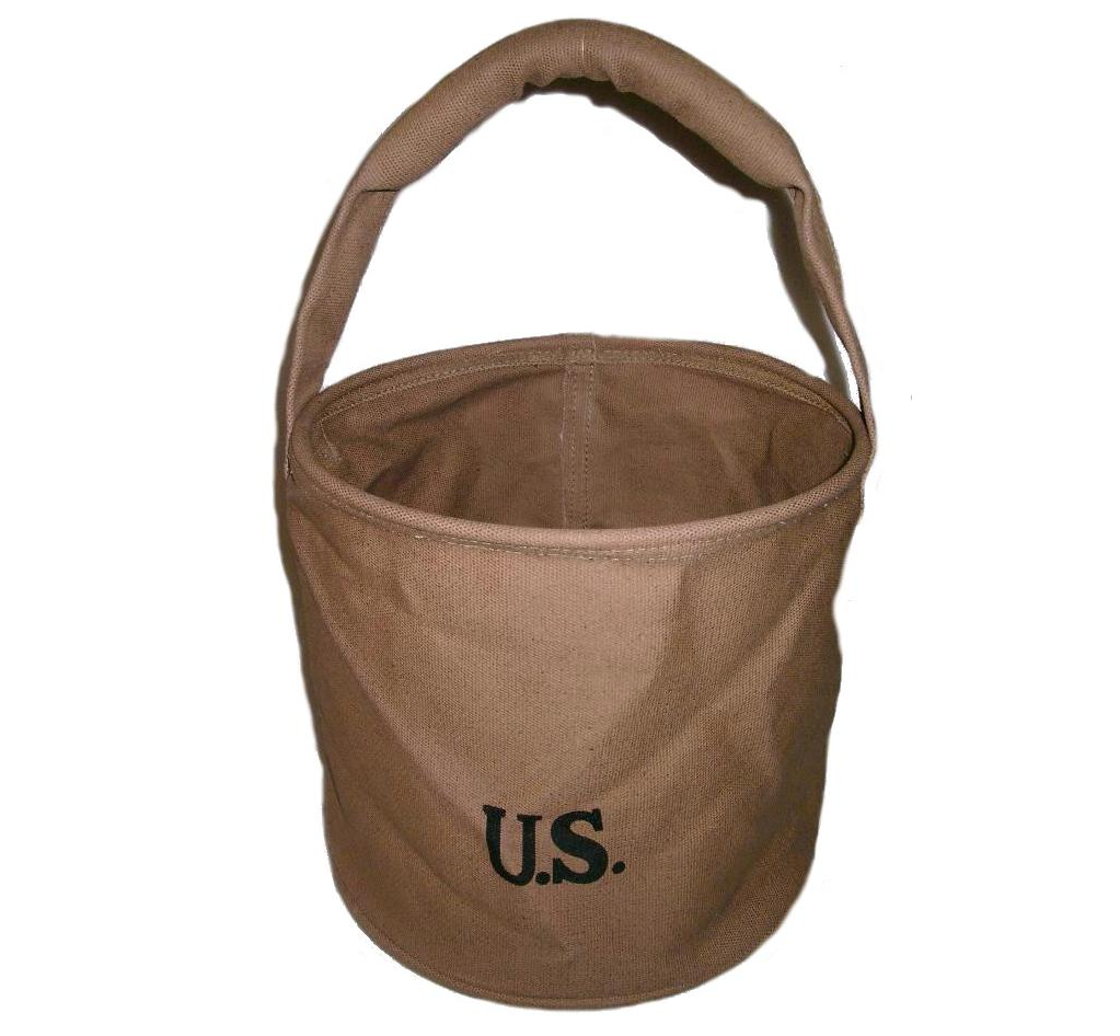 Canvas water bucket